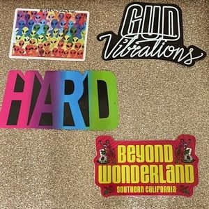 Rave/ Festival Stickers